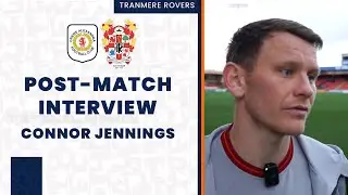 Post-Match | Connor Jennings reacts to defeat at Crewe