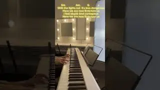 Nirvana - Smells like teen spirit. Как играть на пианино. Кавер