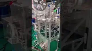 Pyramid Tea Bag Packing Machines  #packingmachine #pyramidbag #trianglebag #teabag