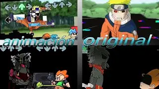 Corrupted Naruto glitch x Take over animación vs original