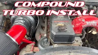 Cummins Compound Turbo Kit Install - Long And Detailed