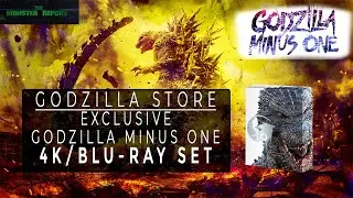 Godzilla Minus One Godzilla Store Exclusive 4K Blu-Ray Set