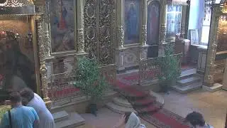 Николо-кузнецкий храм, служба.