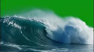 Epic Green Screen Water Wave Effect for Ocean Scenes
