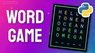 Build Wordle in Python • Word Game Python Project for Beginners