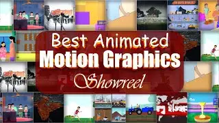 Best Animated Motion Graphics Showreel  ।   Motion Graphics & animator Portfolio Anamul Kobir