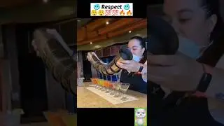 Respect Water Pouring Challenge 🥶💯🍶 #shorts