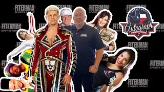 Ryan Fiterman sports group presents autograph show in Houston ft @ricflair @-cody.rhodes