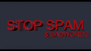 Stop Spam & Bad Words † Anti Spam New 2015 YouTube