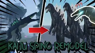 I Can't Make this Up Anymore... Dinosaur Simulator KAIJU SPINO Remodel Sneakpeek + NEW UNKNOWN SKIN?