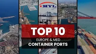Major Ports of Europe and Mediterranean.