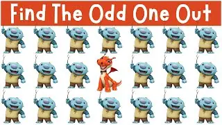 Find The Odd One Out: Wallykazam