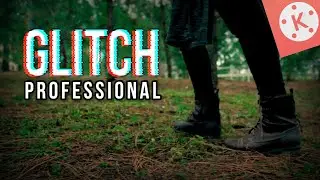 How to make Glitch effect video Intro & Title in Kinemaster