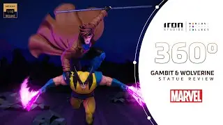 Gambit & Wolverine Deluxe  - X-Men ' 97 - Art Scale 1/10