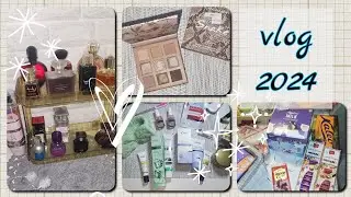 vlog:❄️ какие ароматы носила❄️ и ношу сейчас, много вкусняшек🍫🍬,новая палетка,уход из lidl🤔,ногти❄️
