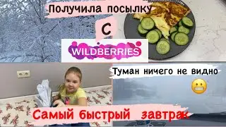 Влог от 20.01 ПРОСТЙ и ВКУСНЫЙ ЗАВТРАК | ПОСЫЛКА С Wildberries | ОБЗОР ПОСЫЛКИ 📦