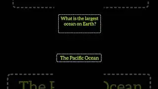 What is the largest ocean on Earth?