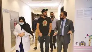Shahid Afridi Visits the Pakistan Center and Medical Center-2020