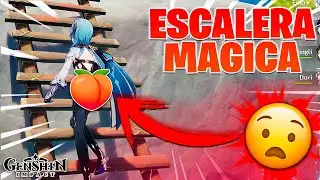 La escalera magica de Genshin Impact