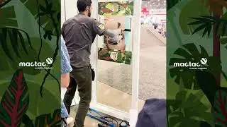 Mactac Glass Decor being applied at PDAA