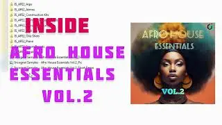 INSIDE AFRO HOUSE ESSENTIALS VOL.2 SAMPLE PACK [Keinemusik, Adam Port]