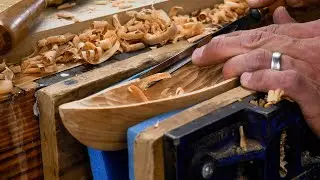 Carving A Canoe For My Son