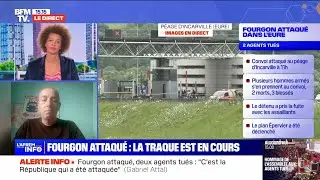 Fourgon pénitentiaire attaqué : 2 morts, traque en cours.