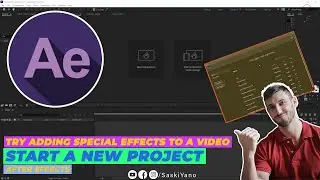 Start a New Project in After Effects