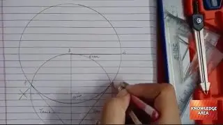 Draw a circle of radius 6 cm. From a point 10 cm away from its centre.. || Ex 11.2 |Knowledge Area|