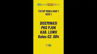 DISEMINASI PKG PJOK KAB. LUWU SULAWESI SELATAN | HARI 1 | SESI 1