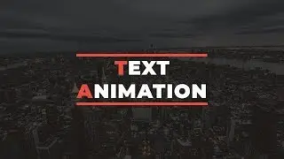 Simple Text Animation Just By Using HTML & CSS
