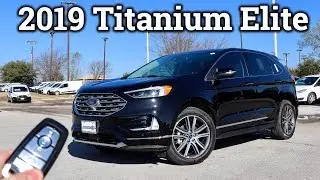 2019 Ford Edge Titanium Elite | Loaded 2-Row!