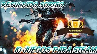 RESULTADO SORTEO 10 CÓDIGOS DE JUEGOS PARA STEAM JUNIO