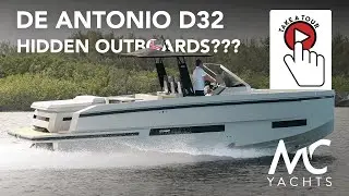 Luxury & Hidden Outboard Performance! - De Antonio D32 Walkthrough