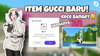 NEW ITEM GUCCI KECE BANGET! HABIS BERAPA ZEM YAA😭||ZEPETO INDONESIA🇮🇩