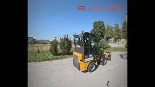Фронтальный погрузчик Berger Kraus BK906 с двигателем Perkins Евро-5