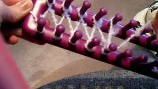 How to: Cast on using a Loom