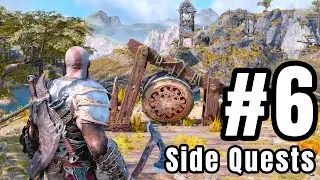 GOD OF WAR RAGNAROK Gameplay (Side Content) Part 6 FULL GAME [4K 60FPS PS5] - No Commentary