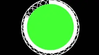 boom and opening Effect on video green screen sample for video editing