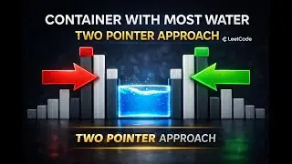 Container With Most Water – Easy Two Pointer Explanation | LeetCode Medium