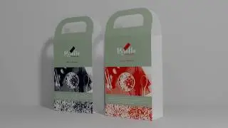#PACKAGING DESIGN Risotto /Rice - Tutorial Blender 3D - (section B)