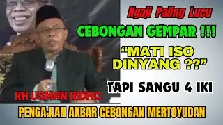 Gempar Tak Terkendali !! Cebongan Mertoyudan Digerudug Ribuan Jamaah  KH Usman Ridho Berikan Amalan