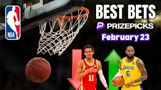 NBA PRIZEPICKS | PROP PICKS | FRIDAY | 2/23/2024 | NBA BETTING | BET PROPS