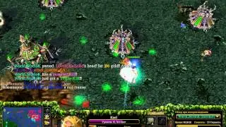 Инвокер Rampage ((Dota 6.79b)) Team Play