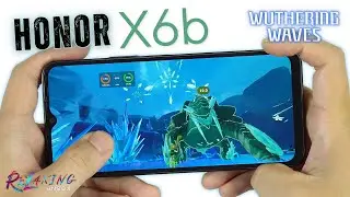 Honor X6b Wuthering Waves Gaming review Helio G85 | FPS & Battery Drain test