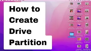 How to Create Drive Partition On MacBook
