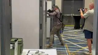 The view from my Tac-Tote booth at Tacops Florida.