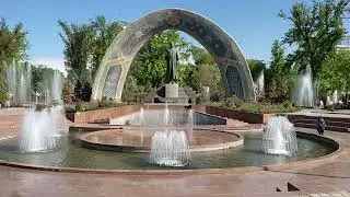 Рудаки парк в центре Душанбе