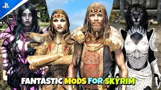 20 NEW Skyrim Mods for PS4/PS5, XBOX and PC 