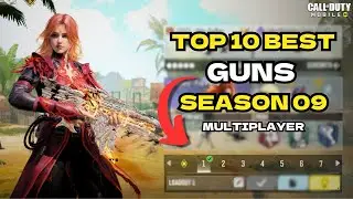 Top 10 Best Guns in Season 9 CODM 2024 | Gunsmith Loadouts | Call of duty Mobile